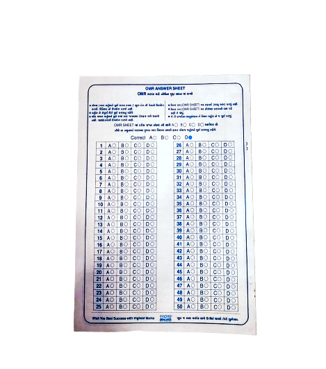 PROHA Readymade  Answer Sheet