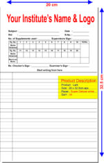 LARK[20X32.5 CM] ANSWER SHEET