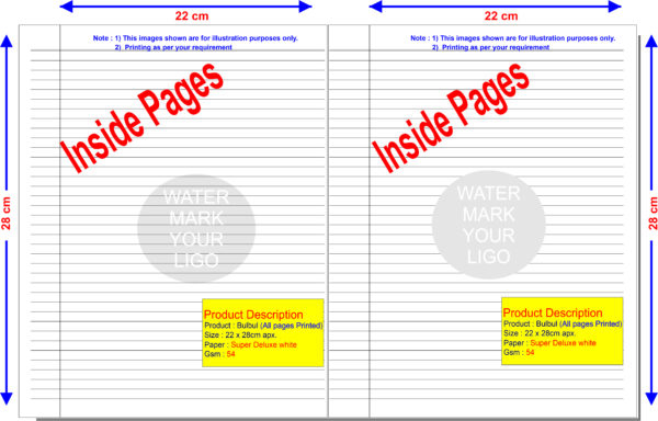 BULBUL-Answer Sheet (28X22CM)