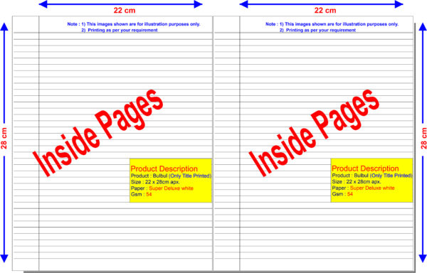 BULBUL-Answer Sheet (28X22CM)