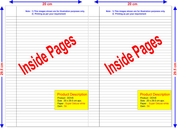 DOVE[A4]-Answer Sheets[20X29.5 CM]