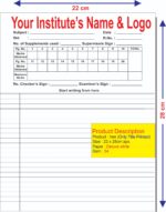 HEN-Answer Sheet(28X22CM)