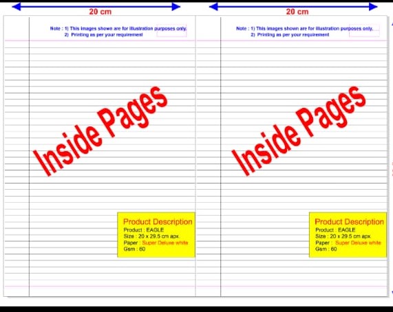 EAGLE-Answer Sheet (28X22CM)