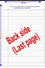 EAGLE-Answer Sheet (28X22CM)